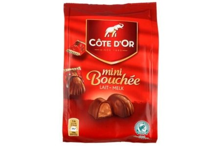 cote d or pralines mini bouchee