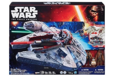 star wars the force awakens millennium falcon toy