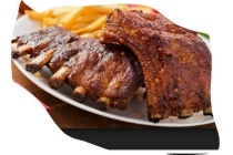 halve spareribs