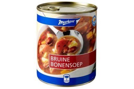 markant bruine bonensoep