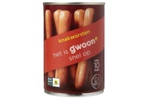 g woon knakworsten