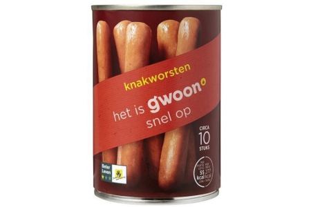 g woon knakworsten