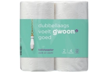 g woon toiletpapier 2 laags