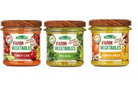 allos farm vegetables spreads