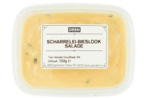 deen scharrelei bieslook salade