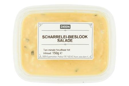 deen scharrelei bieslook salade