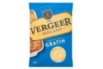 vergeer geraspte kaas gratin