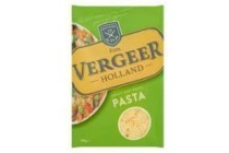 vergeer geraspte kaas pasta