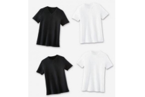 t shirt mannen zwart of wit
