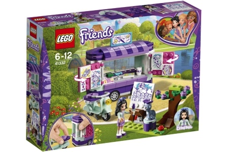 lego friends emma s kunstkraam 41332