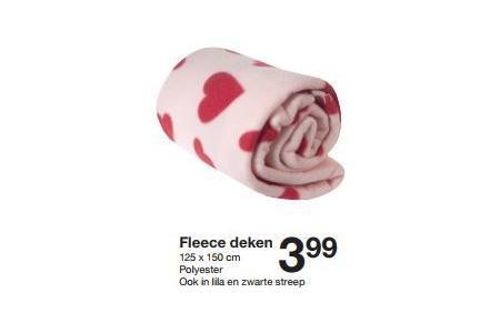 fleece deken