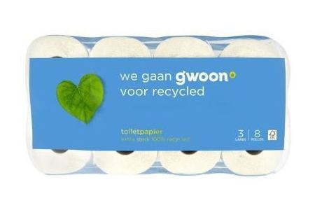 g woon toiletpapier recycled 3 laags