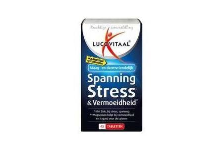 lucovitaal spanning stress