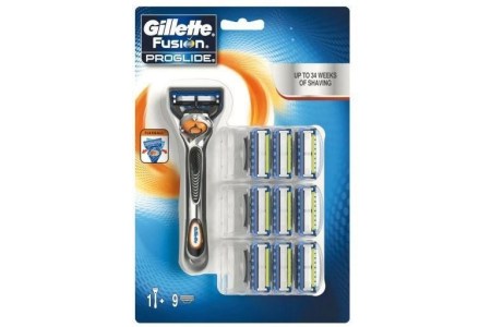 gillette fusion proglide scheersysteem met navulmesjes