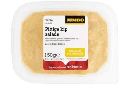 pittige kip salade