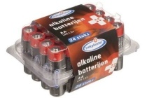 trekpleister batterijen 24 pak aa