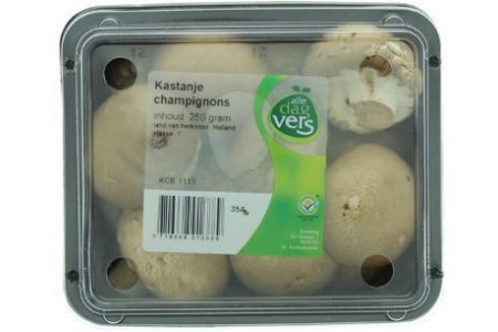 kastanje champignons