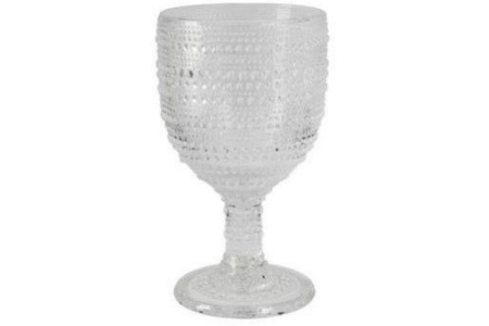 wijnglas met dots