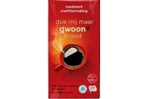 g woon filterkoffie