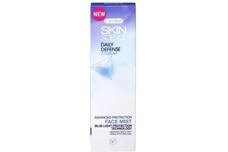 kruidvat skin science daily defense advanced protection face mist