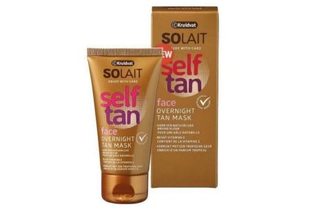 kruidvat solait overnight tan mask