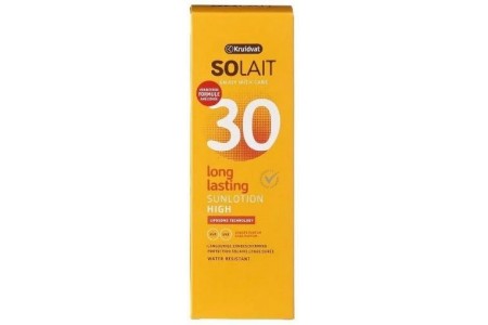 kruidvat solait long lasting spf 30 high zonnebrand lotion