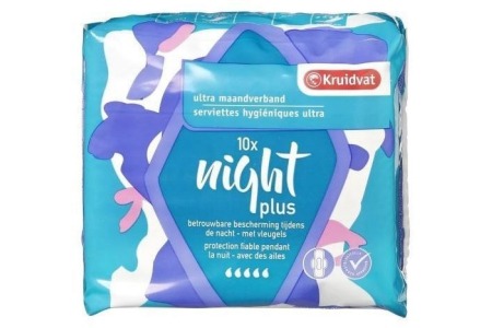 kruidvat night plus ultra maandverband