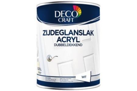 zijdeglans acryllak