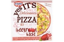 dr oetker yes it s pizza met bietenbodem