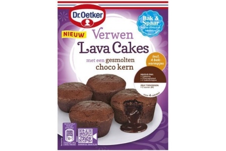 dr oetker verwen lava cakes