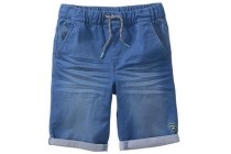 kindershort jog denim