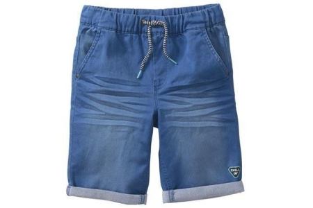 kindershort jog denim