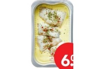 deen ovenschotel scholfilet met mosterdsaus