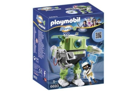 playmobil super 4 cleano robot 6693