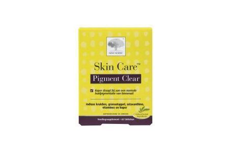 skin care pigment clear