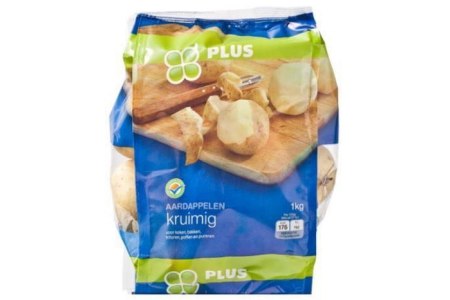 plus kleintje aardappelen kruimig