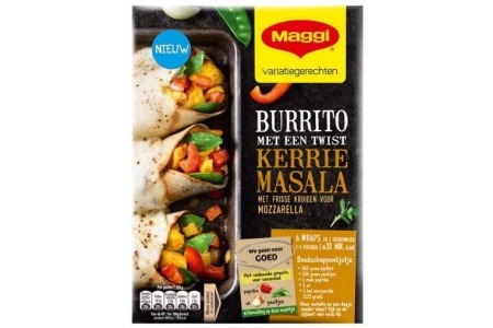 maggi burrito met een twist