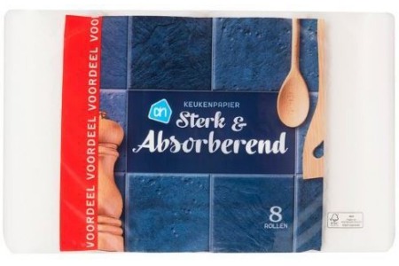 ah keukenpapier sterk en absorberend