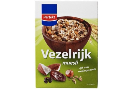 perfekt muesli vezelrijk