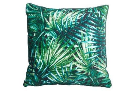 kussen tropical groen