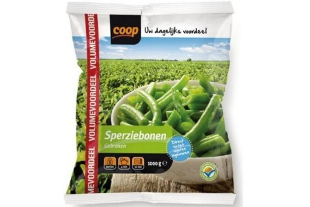 coop sperziebonen gebroken