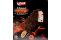 premium chocolade ijs panna cotta