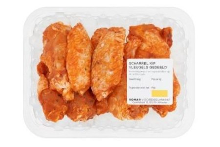 vomar scharrelkip hotwings en drummets