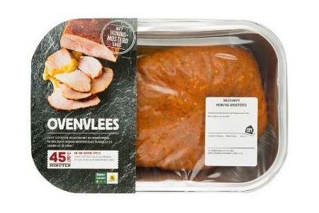 ah ovenschaal beenham honing mosterdsaus