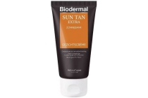 biodermal sun tan extra gezichtscreme voor onder de zonnebank