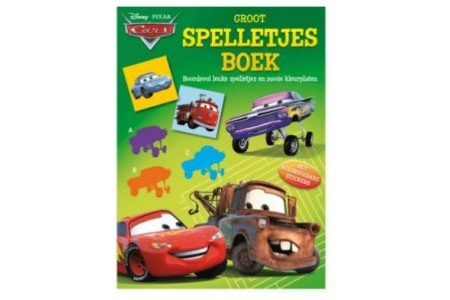 disney cars spelletjesboek