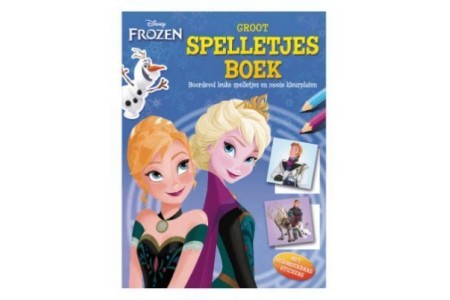 disney frozen spelletjesboek