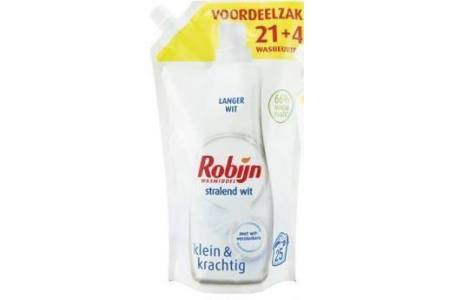 robijn vloeibaar wasmiddel stralend wit