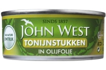 john west tonijnstukken in olijfolie