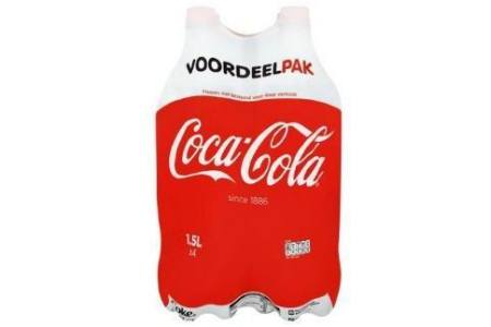 coca cola fles 4 x 1500 ml